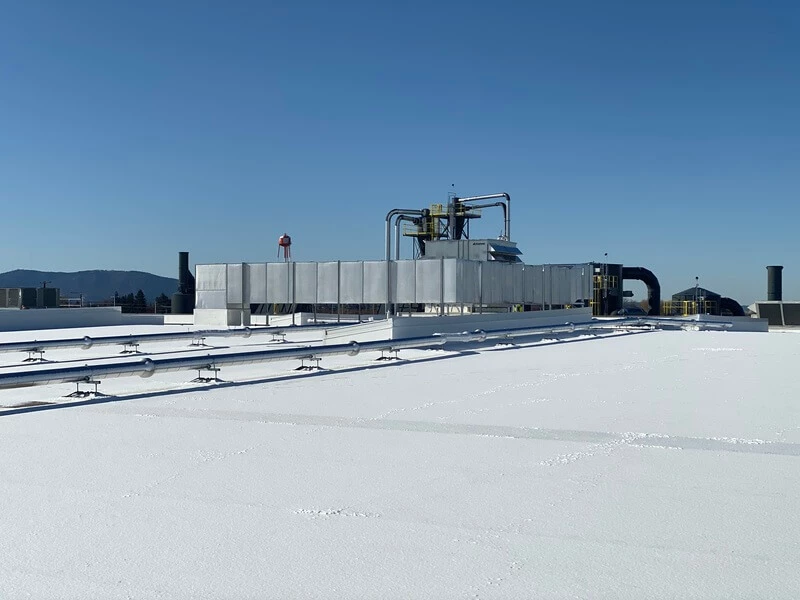 Katerra CLT Facility Hudson Bay Insulation